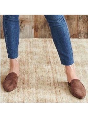 Jenni Kayne Suede Mule in Espresso Size 36 NWT